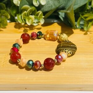 Elegant Multicolor amd Tiger’s Eye Bracelet